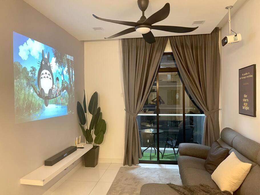 Hck10 Platino Projector /3min Walk Paradigm/sutera Jb Apartment